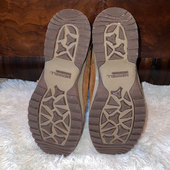 MERRELL ONTARIO MID WATERPROOF HIKING BOOTS - Picture 7 of 7